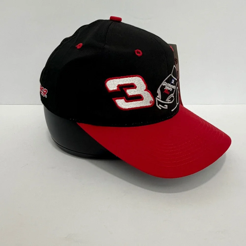VTG Chase Authentics Dale Earnhardt 3 NASCAR Youth Snapback Hat Black Red NWT